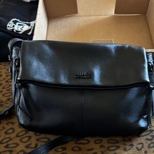 Aimee Kestenberg Black leather Bali bag